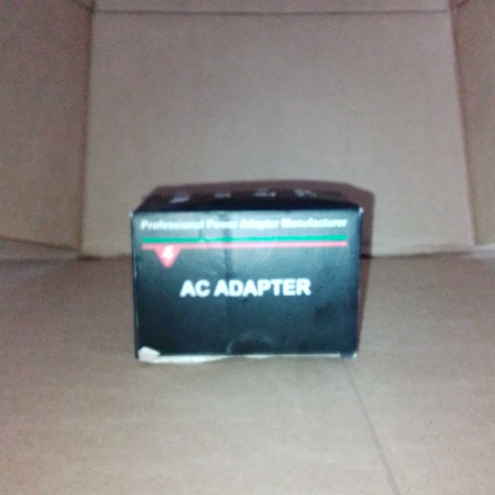 Black AC Adapter